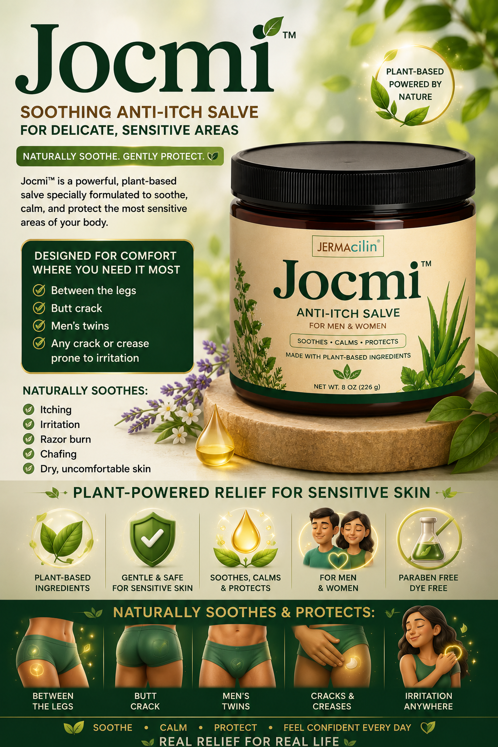 Jocmi Soothing Anti-Itch Salve 2 oz. Free Sample