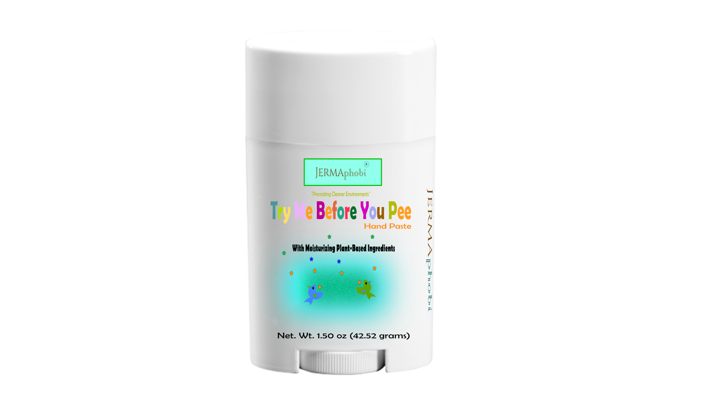 Jermaphobi "Try Me Before You Pee" Hand Paste  (Stick) 1.50 oz.