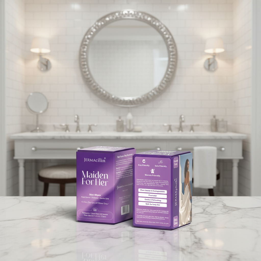 Maiden For Her (Plant-Based, pH Balanced, Eco-Friendly) Wet Wipes