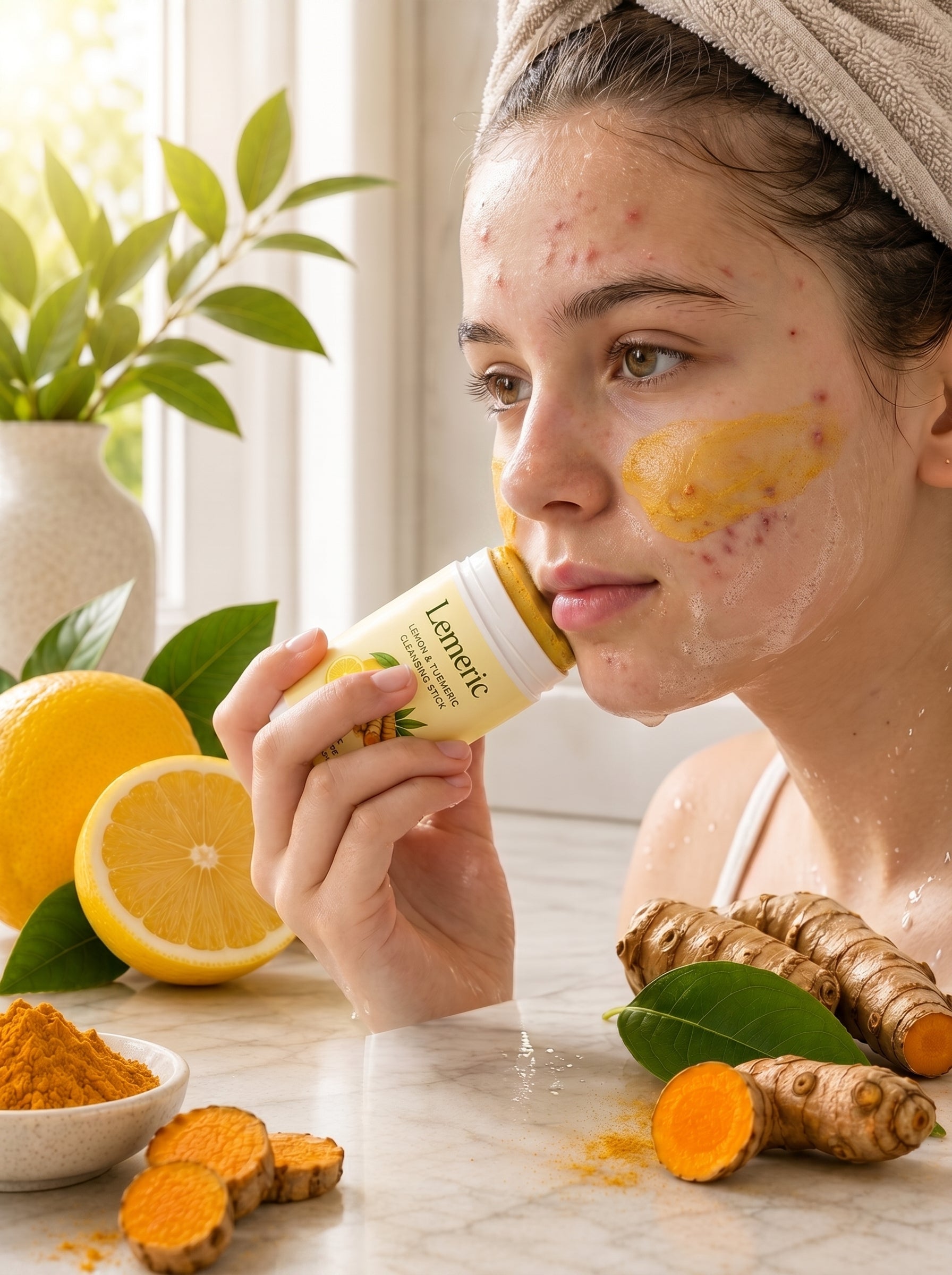 Lemeric Cleanser & Natural Brightning Stick 2 oz Stick "Coming Soon"